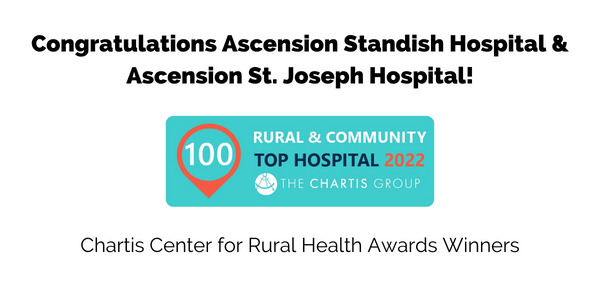 Ascension Standish and Ascension St. Joseph Hospitals Receive National Recognition